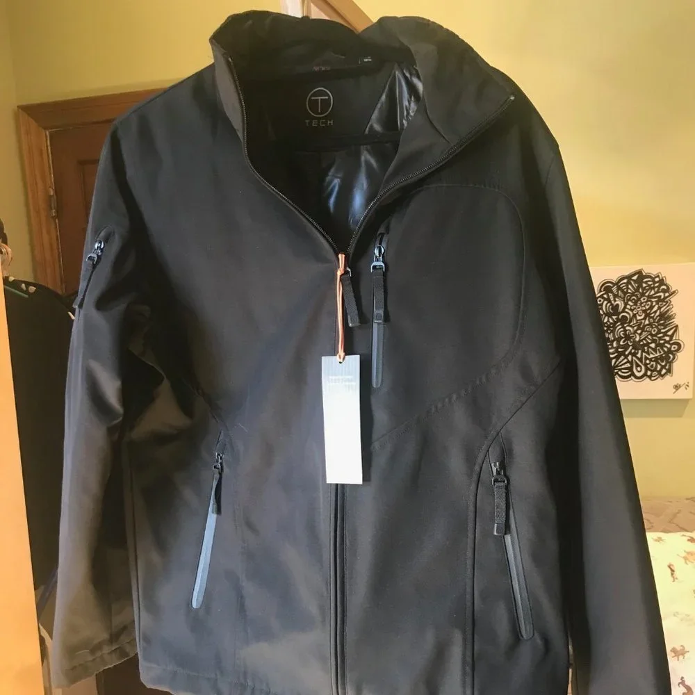 NWT | TUMI Microtech Water-Resistant Performance Jacket | Men's Lightweight - Picture 3 of 7